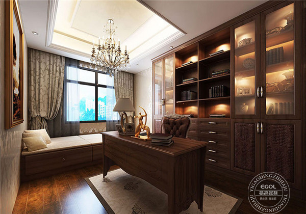 簡歐書房—點(diǎn)到為止的精簡美