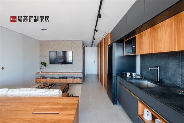 小戶型適合用L型櫥柜嗎?功能區(qū)該如何分布?